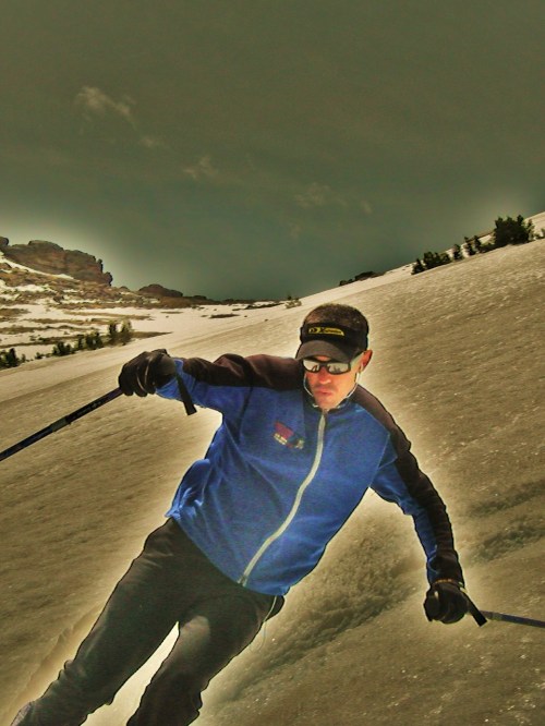 Darran Has Fun With Day Access Ski Terrain