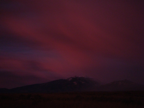 Evening September Storm Over Elk Mt.
