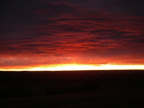 Sunset Over Wyoming
